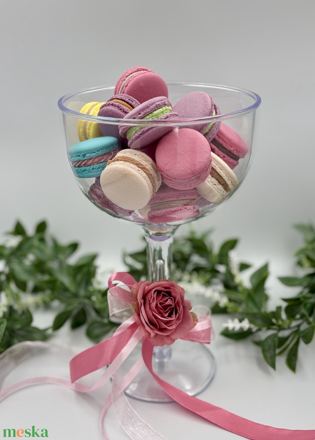 Macaron koktél  - élelmiszer - édesség - Meska.hu