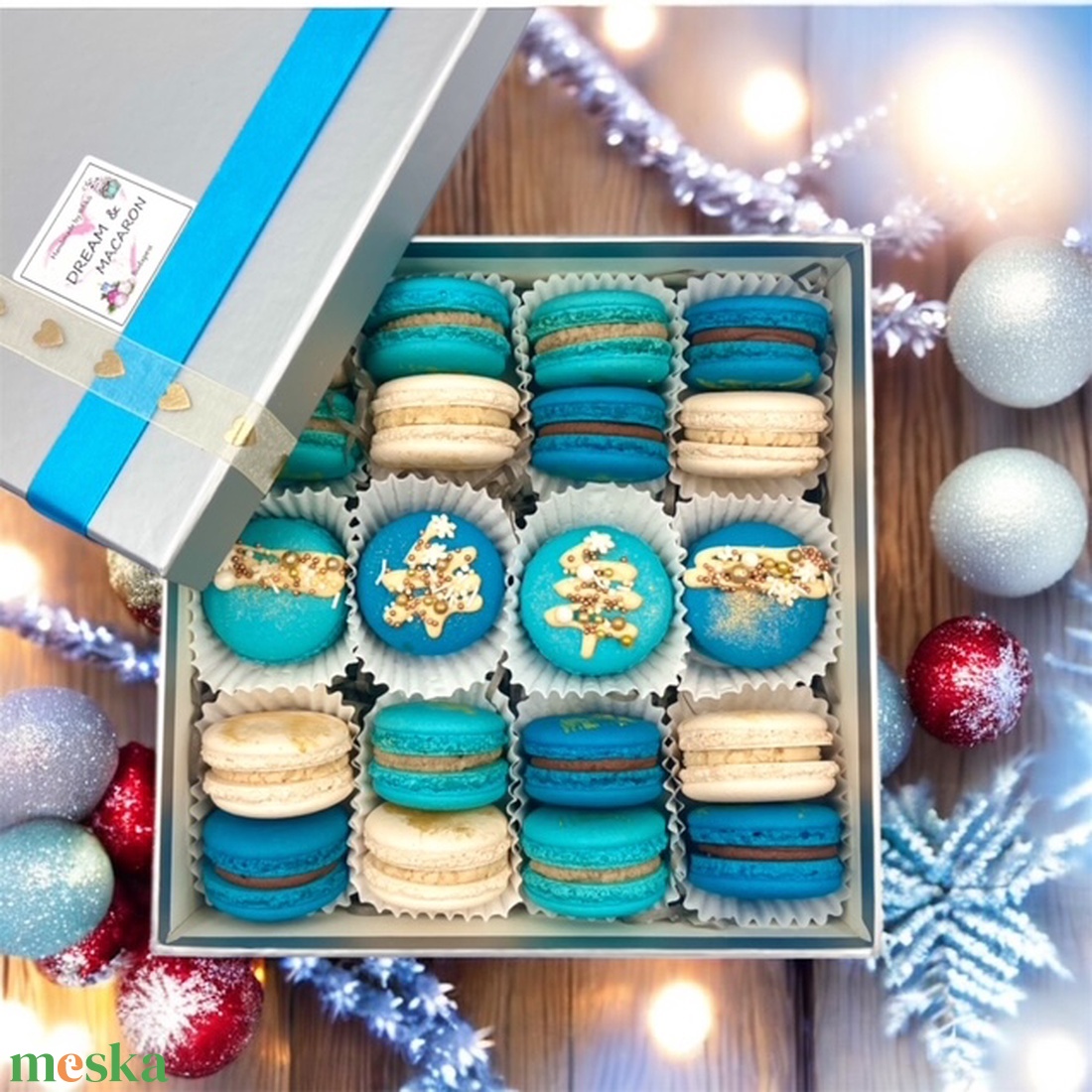 Ünnepi MACARON válogatás  - élelmiszer - édesség - macaron - Meska.hu