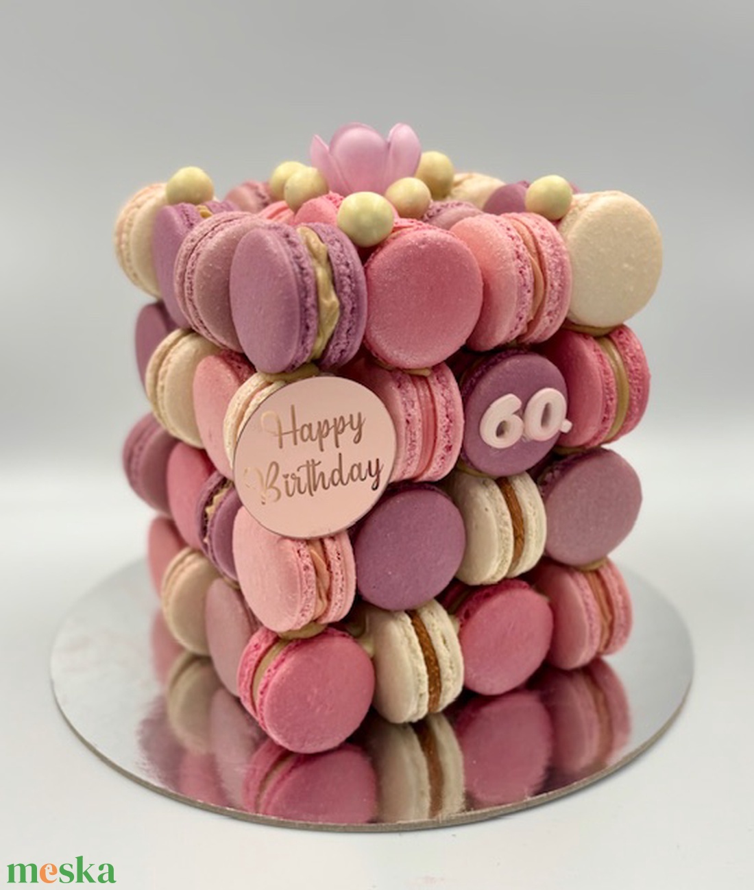 MACARON kocka - élelmiszer - édesség - macaron - Meska.hu