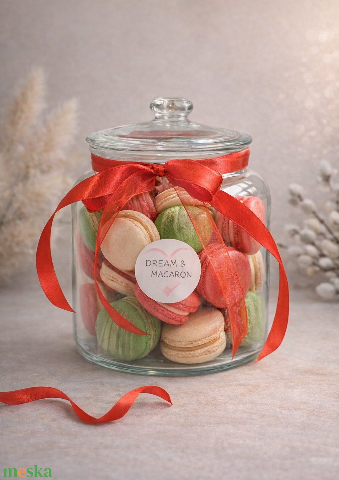 Macaron üvegbe zárva �� - élelmiszer - édesség - macaron - Meska.hu