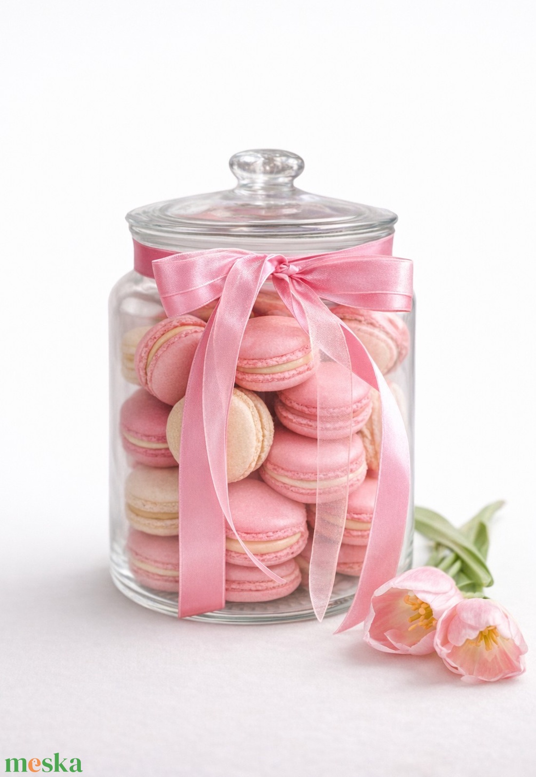 Macaron üvegbe zárva �� - élelmiszer - édesség - macaron - Meska.hu