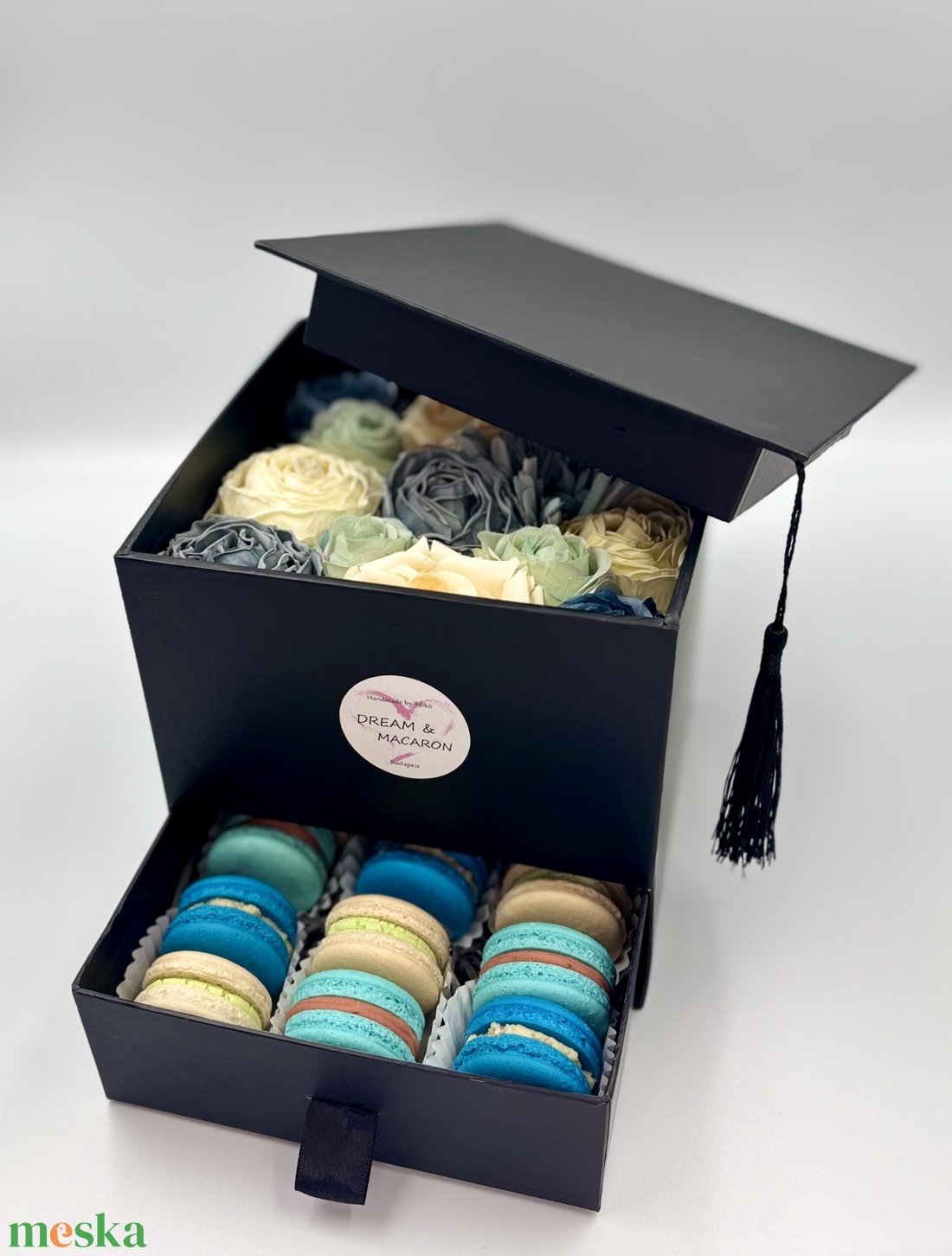 BALLAGÁSI MACARON BOX � A tudás és a stílus édes ünnepe �� - élelmiszer - édesség - macaron - Meska.hu