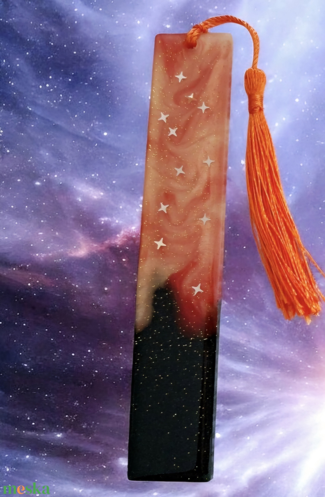 Galaxis könyvjelző - könyv & zene - könyvjelző - Meska.hu
