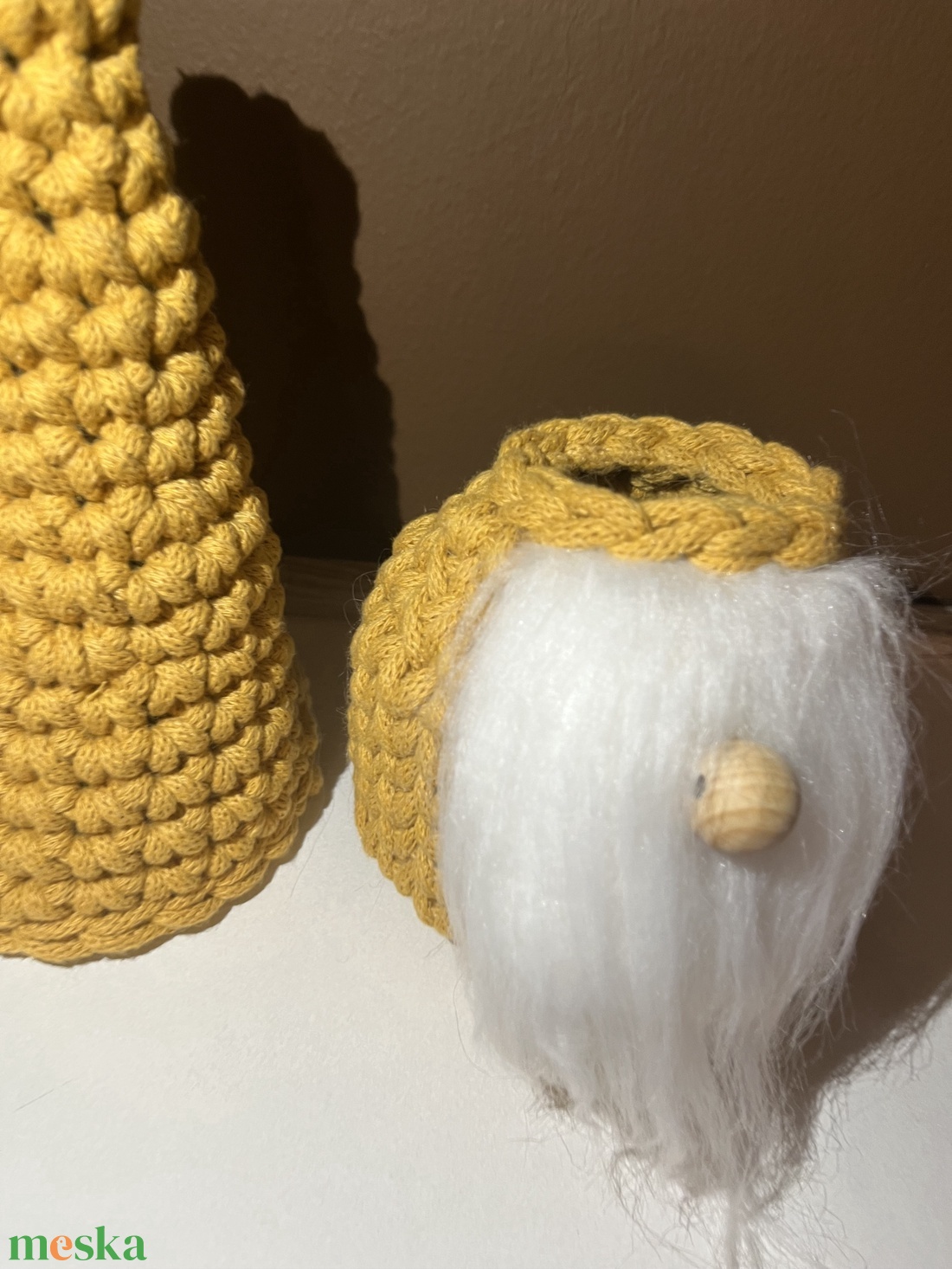 Karácsonyi manó - karácsony - karácsonyi lakásdekoráció - karácsonyi lakásdíszek - Meska.hu