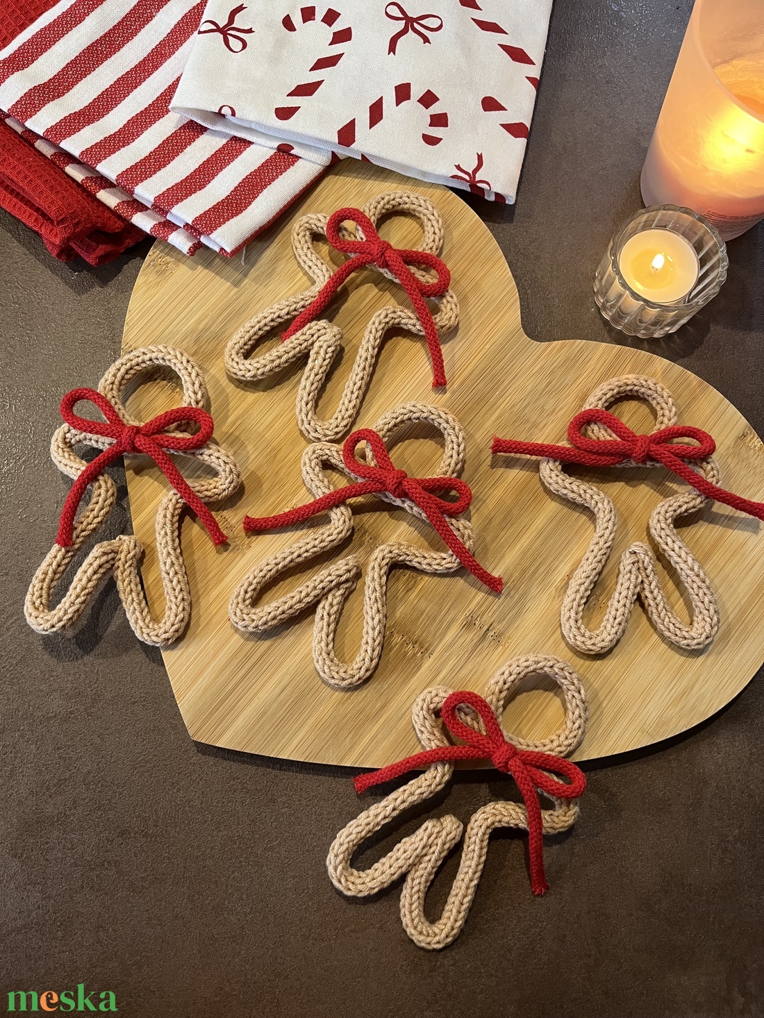 Mézeskalácsfigura - karácsony - karácsonyi lakásdekoráció - karácsonyfadíszek - Meska.hu