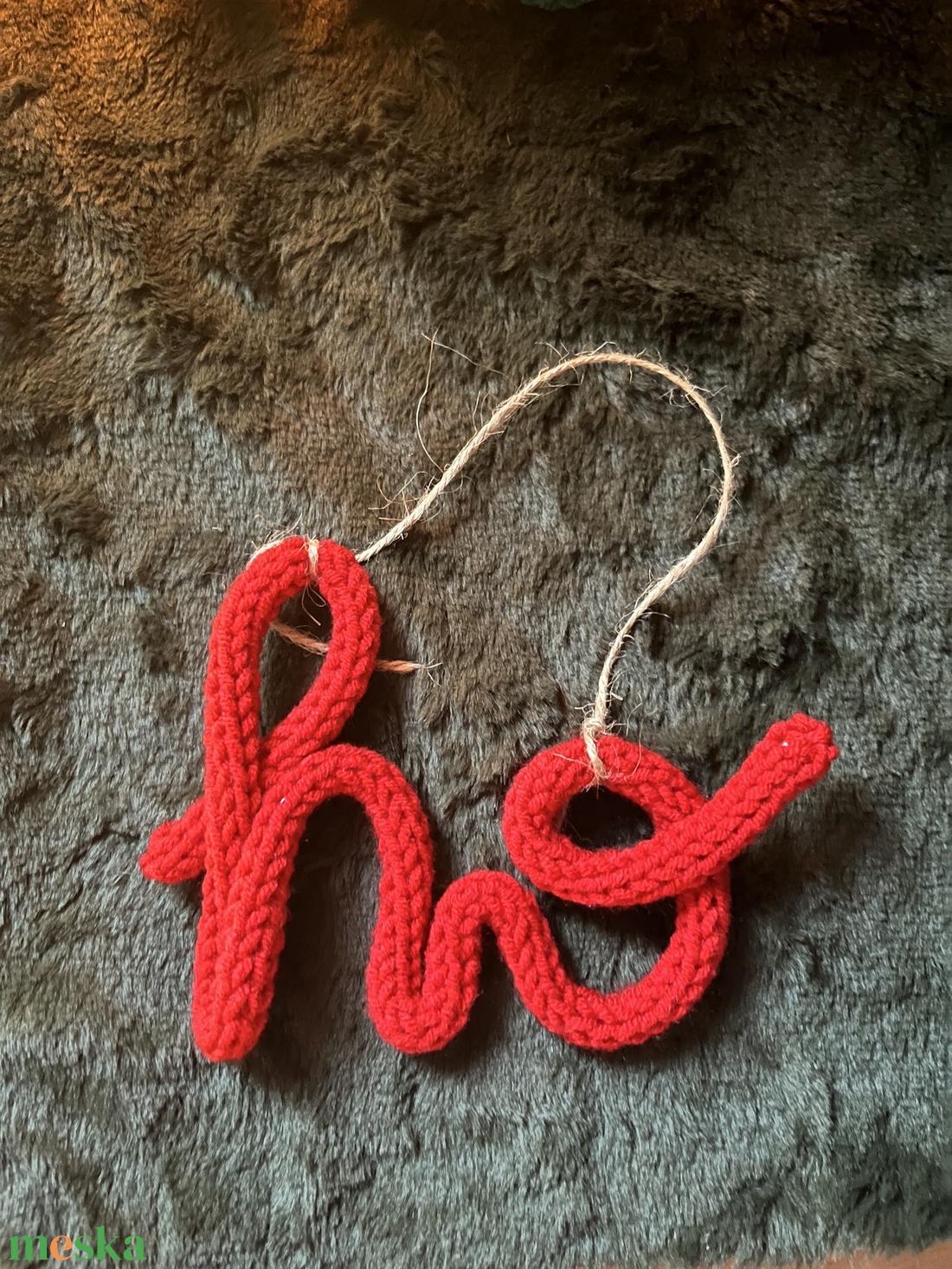 Ho ho ho - karácsony - karácsonyi lakásdekoráció - karácsonyi lakásdíszek - Meska.hu