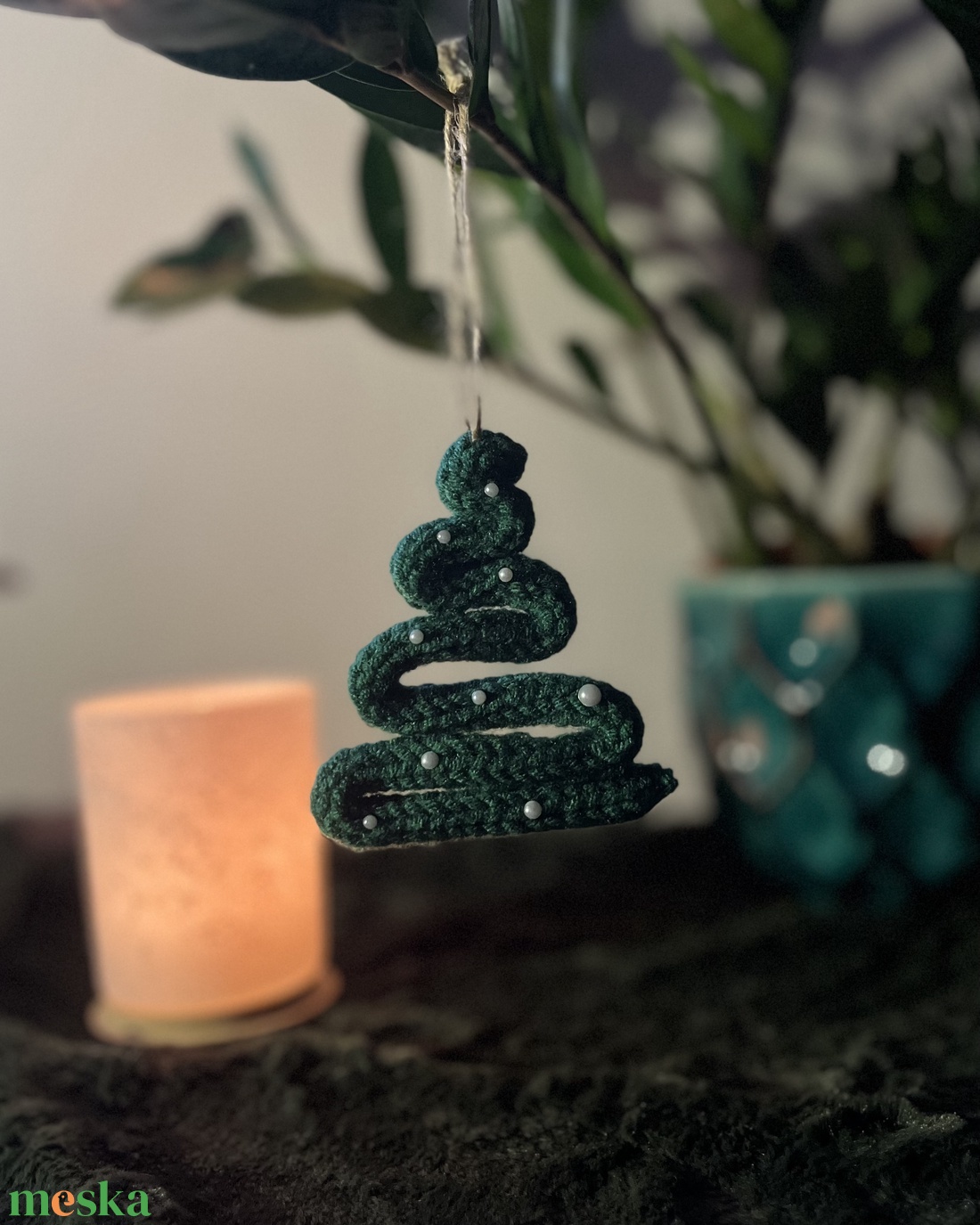 Fenyőfa dísz - karácsony - karácsonyi lakásdekoráció - karácsonyfadíszek - Meska.hu