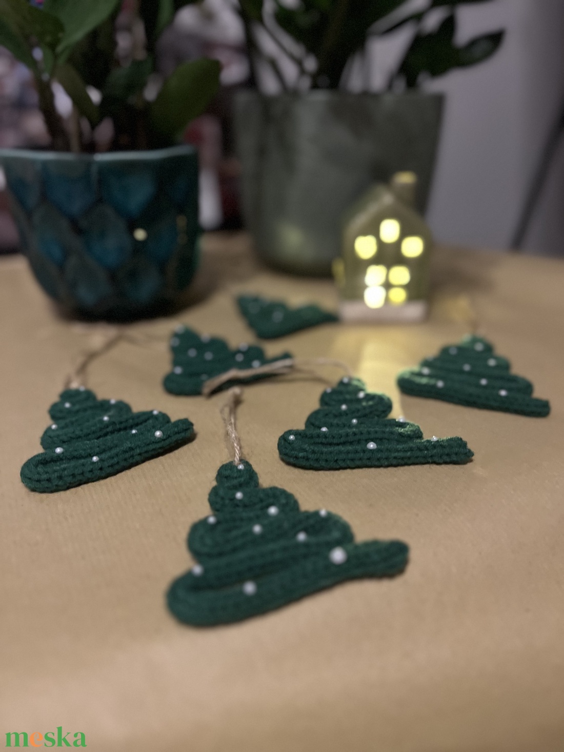 Fenyőfa dísz - karácsony - karácsonyi lakásdekoráció - karácsonyfadíszek - Meska.hu
