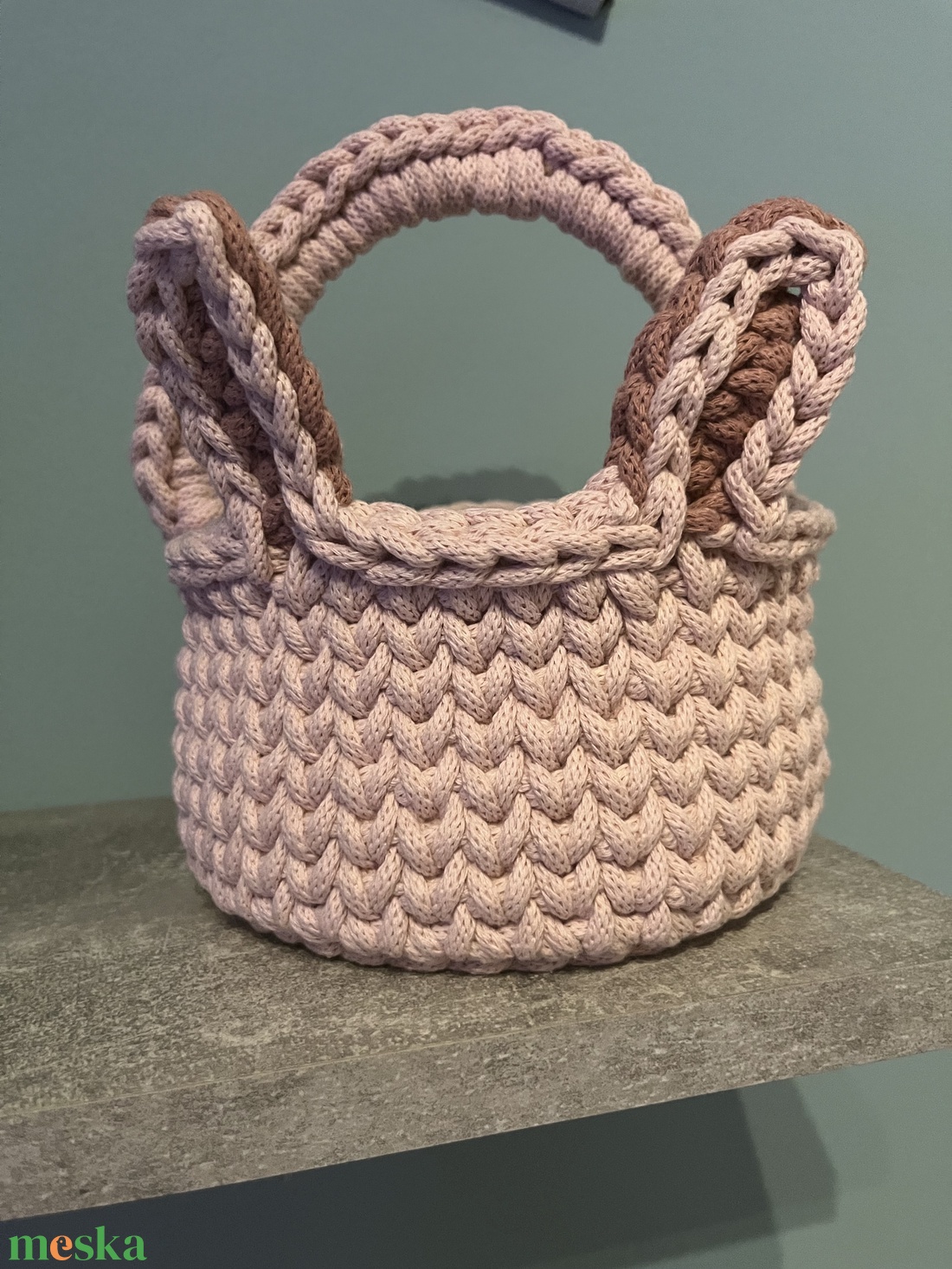 Húsvéti kosár - ünnepi díszek, dekorációk - húsvéti díszek és dekorációk - húsvéti kosár - Meska.hu