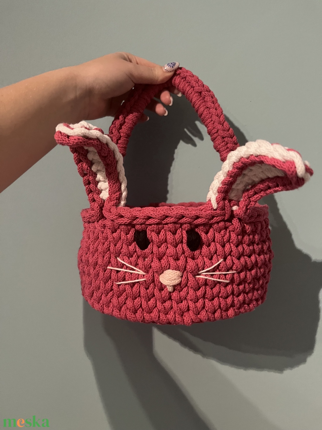 Húsvéti kosár - ünnepi díszek, dekorációk - húsvéti díszek és dekorációk - húsvéti kosár - Meska.hu