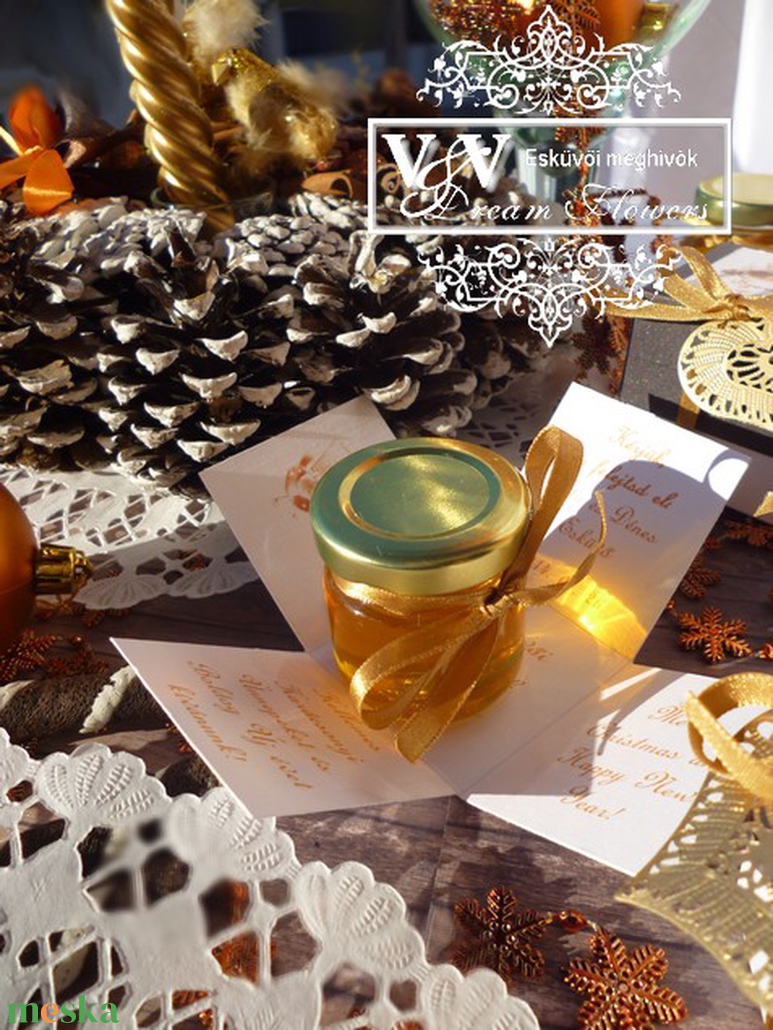 Esküvői köszönetajándék méz kinyitható díszdobozban - esküvő - emlék & ajándék - köszönőajándék - Meska.hu Esküvői köszönetajándék méz kinyitható díszdobozban - esküvő - emlék & ajándék - köszönőajándék - Meska.hu