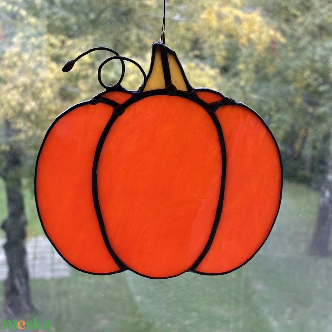 Üveg tök ajtó dísz - otthon & életmód - dekoráció - asztal és polc dekoráció - díszüveg - Meska.hu