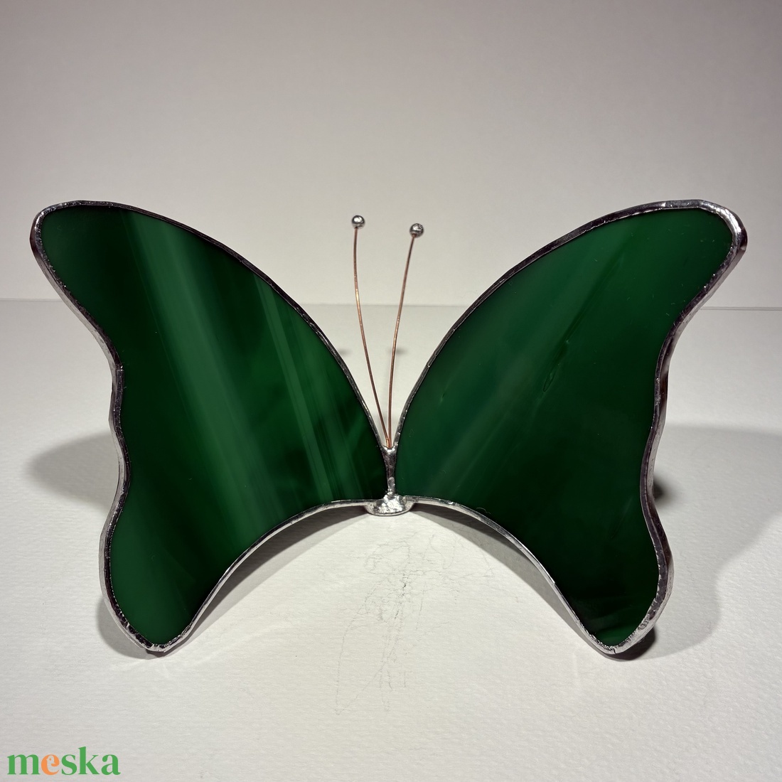 Pillangó zöldvarázs - otthon & életmód - dekoráció - asztal és polc dekoráció - díszüveg - Meska.hu