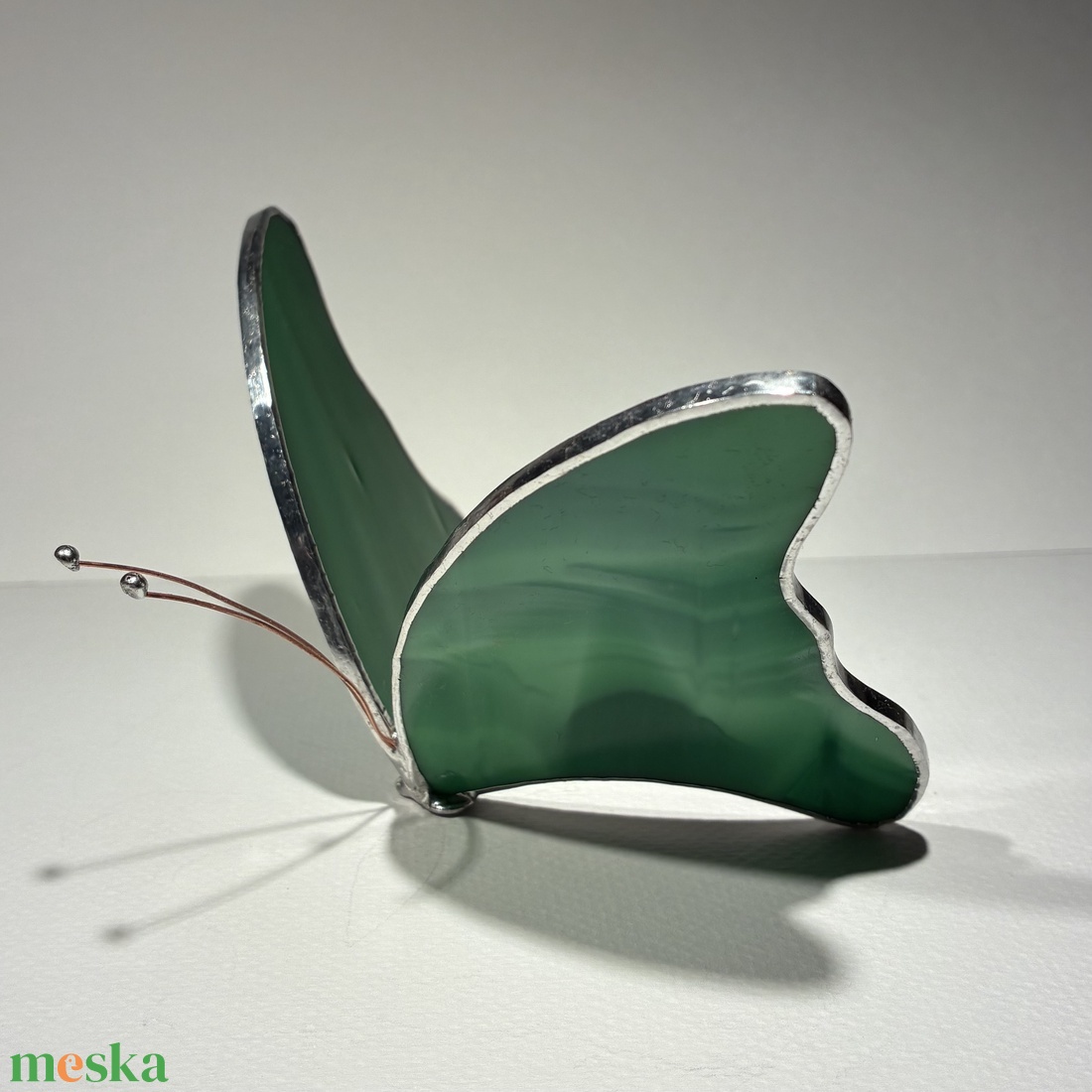 Pillangó zöldvarázs - otthon & életmód - dekoráció - asztal és polc dekoráció - díszüveg - Meska.hu