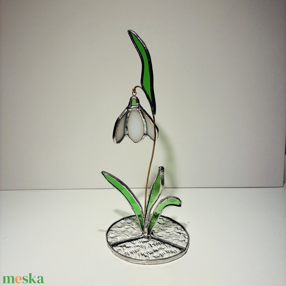 Hóvirág - otthon & életmód - dekoráció - asztal és polc dekoráció - díszüveg - Meska.hu