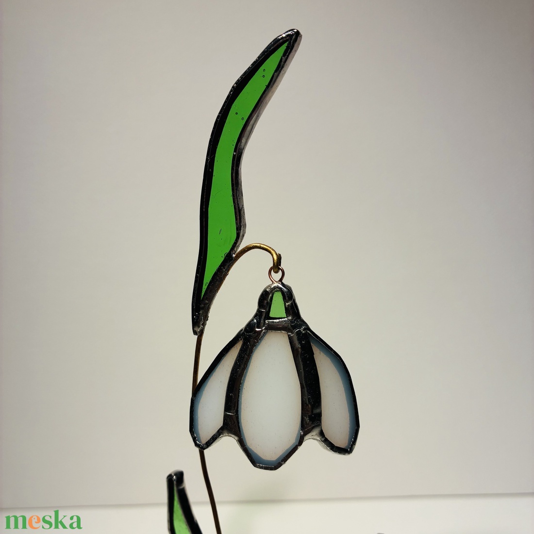 Hóvirág - otthon & életmód - dekoráció - asztal és polc dekoráció - díszüveg - Meska.hu