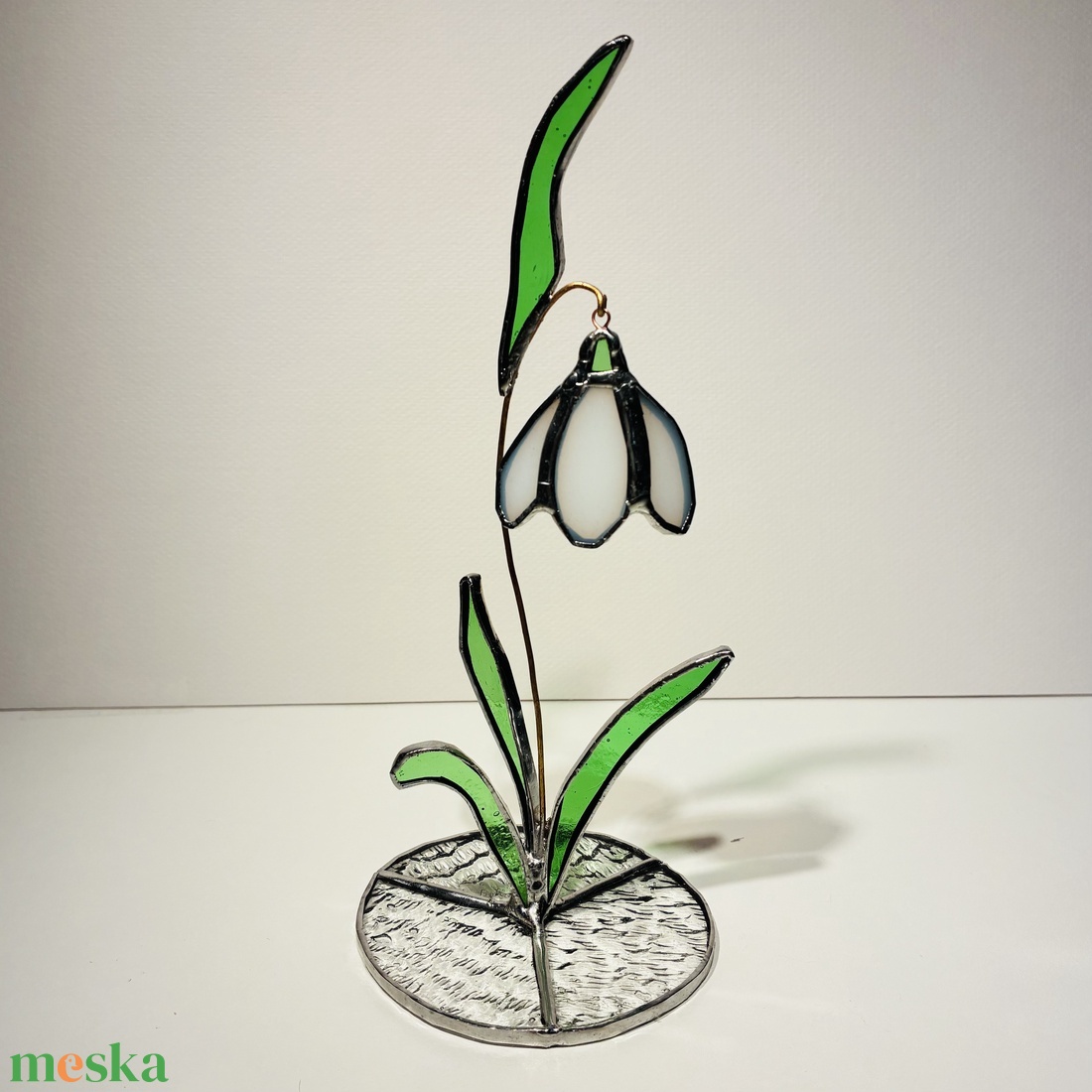 Hóvirág - otthon & életmód - dekoráció - asztal és polc dekoráció - díszüveg - Meska.hu