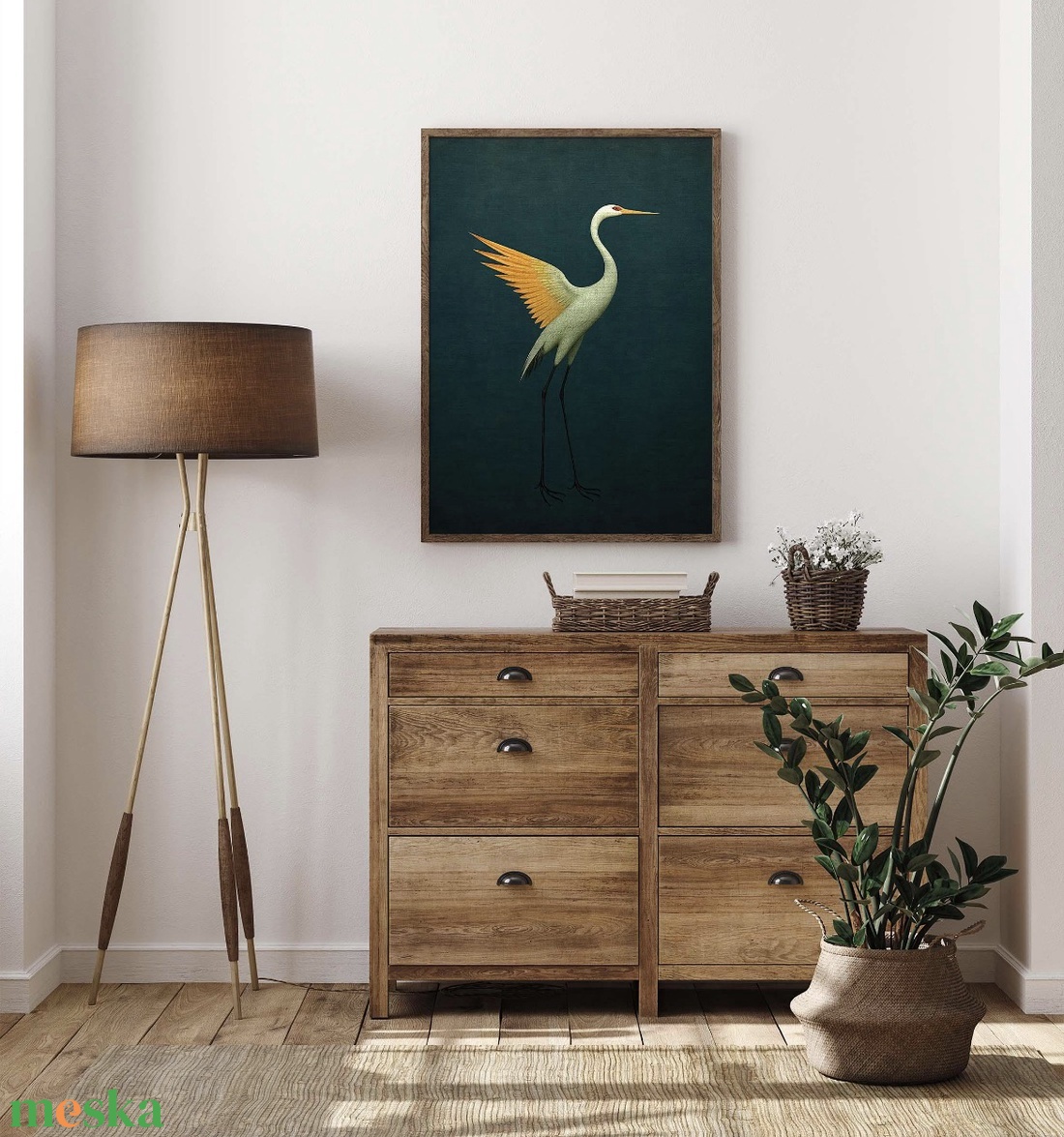 Daru madaras poszter � elegáns, természetközeli falikép, 42�30 cm - otthon & életmód - dekoráció - kép & falikép - poszter - Meska.hu