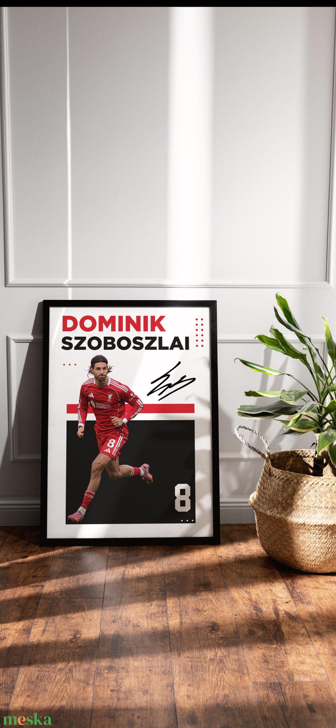 Szoboszlai Dominik poszter � modern sportos falikép, 42�30 cm - otthon & életmód - dekoráció - kép & falikép - poszter - Meska.hu
