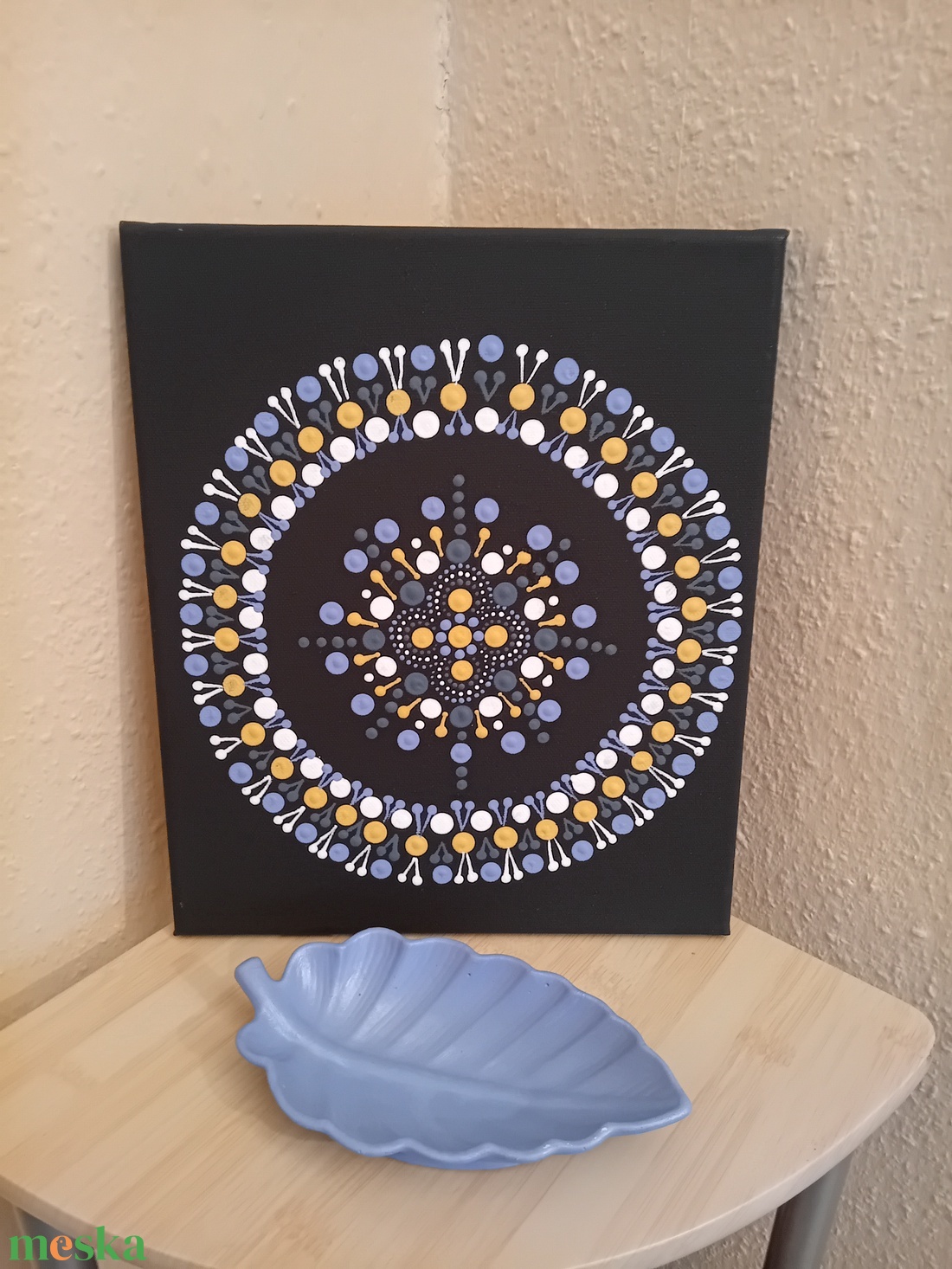 Mandala mintás akril festmény - művészet - festmény - akril - Meska.hu Mandala mintás akril festmény - művészet - festmény - akril - Meska.hu
