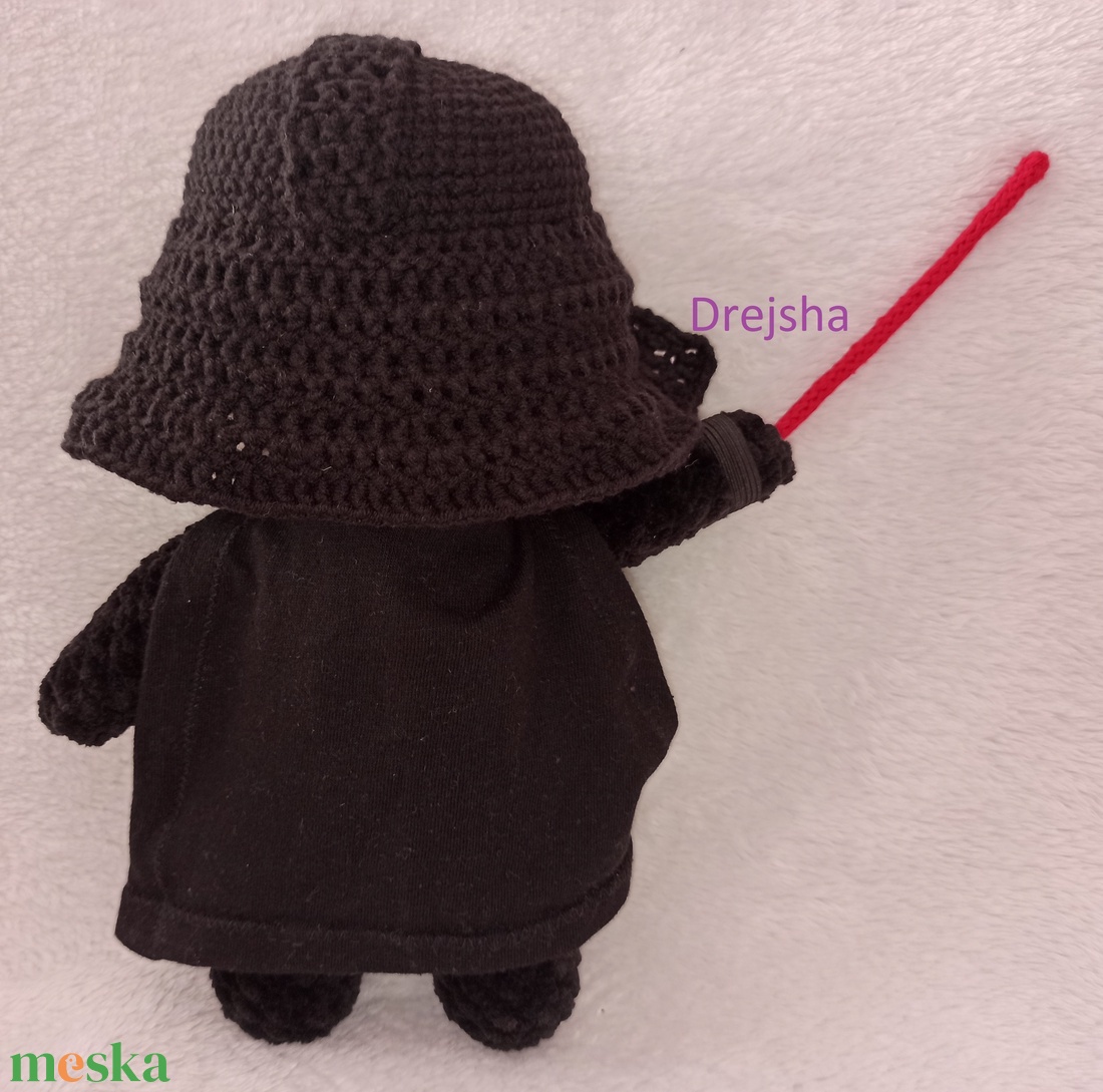 Horgolt plüss Darth Vader - játék & sport - plüssállat & játékfigura - ember - Meska.hu Horgolt plüss Darth Vader - játék & sport - plüssállat & játékfigura - ember - Meska.hu
