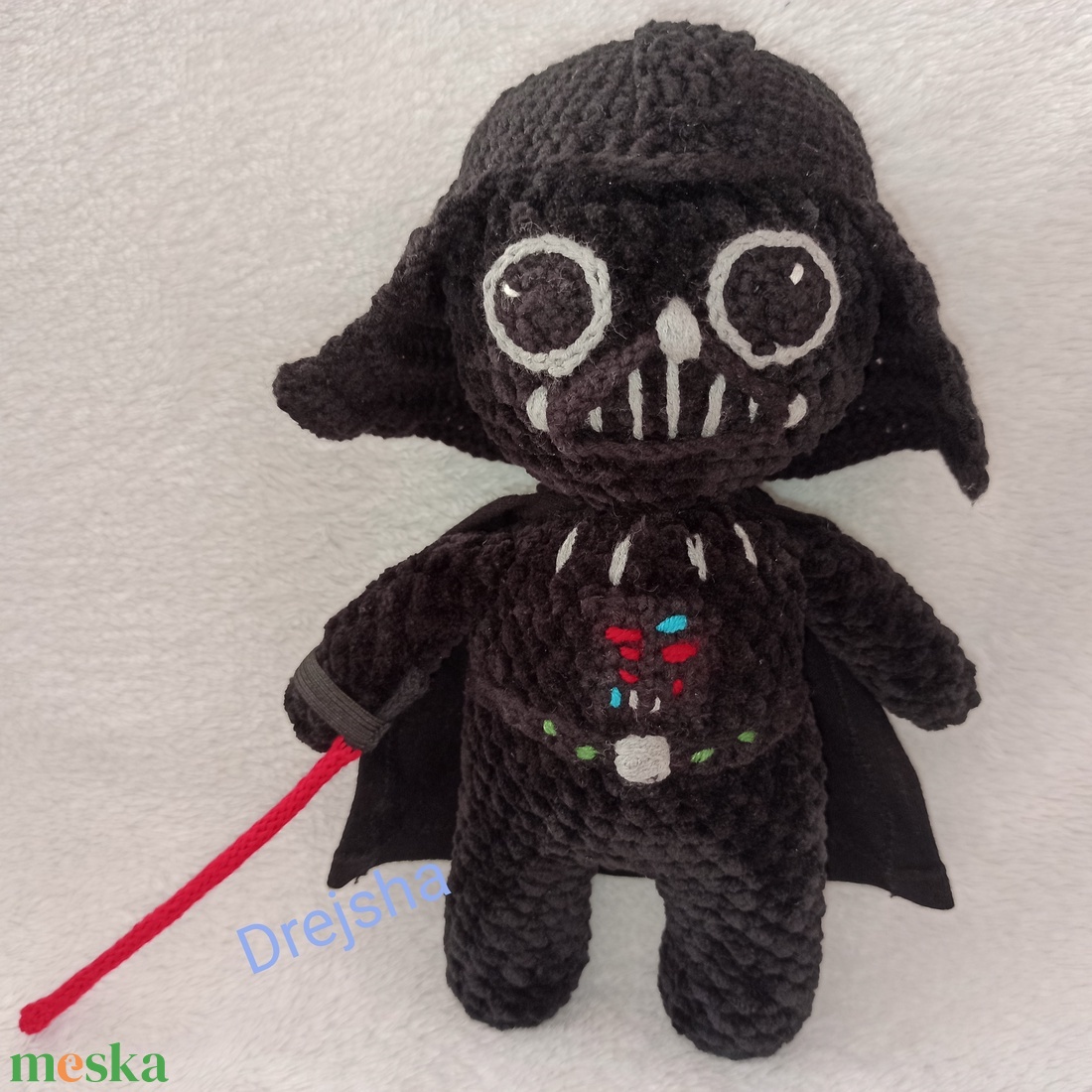 Horgolt plüss Darth Vader - játék & sport - plüssállat & játékfigura - ember - Meska.hu Horgolt plüss Darth Vader - játék & sport - plüssállat & játékfigura - ember - Meska.hu