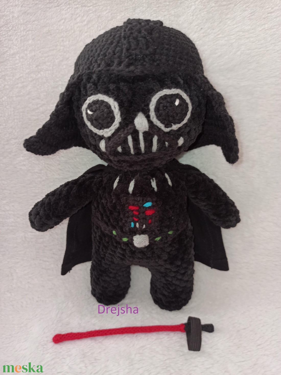 Horgolt plüss Darth Vader - játék & sport - plüssállat & játékfigura - ember - Meska.hu Horgolt plüss Darth Vader - játék & sport - plüssállat & játékfigura - ember - Meska.hu