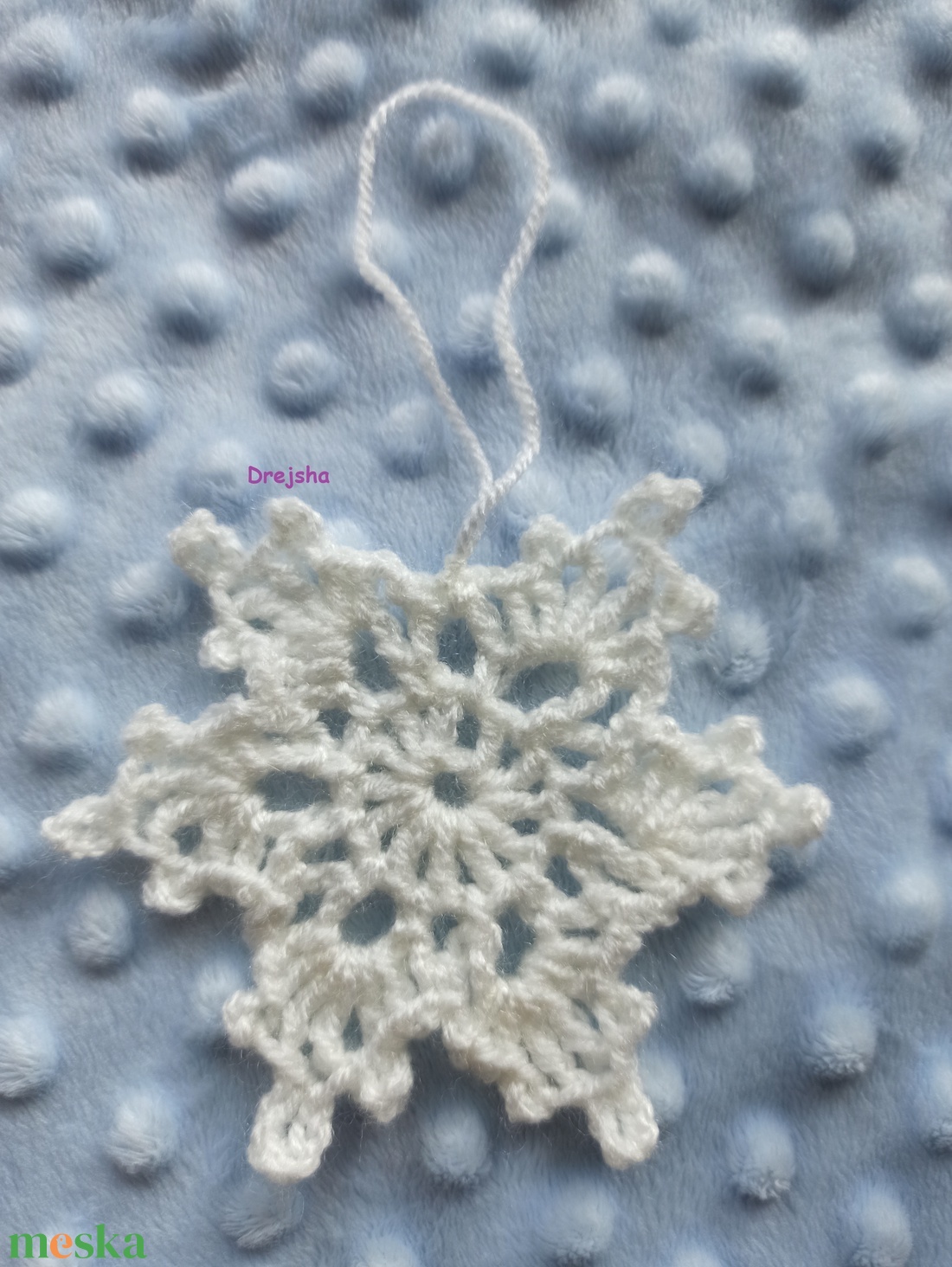 Horgolt karácsonyfadíszek - karácsony - karácsonyi lakásdekoráció - karácsonyfadíszek - Meska.hu