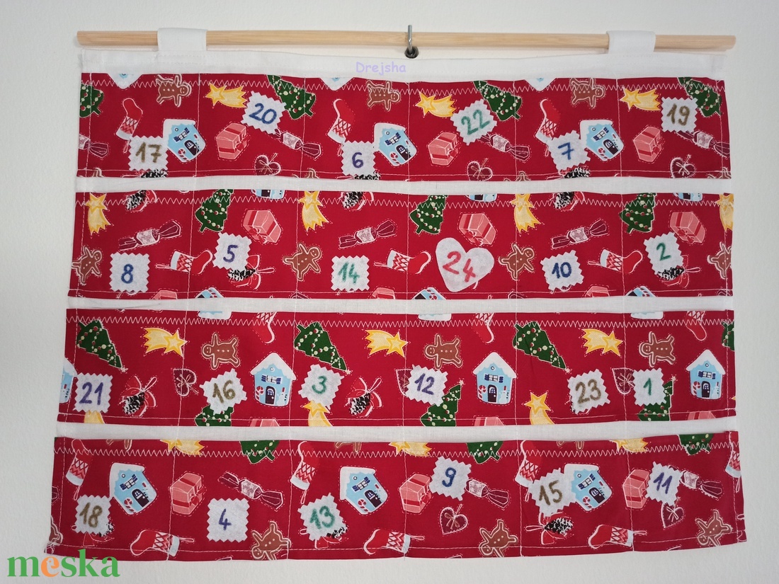 Adventi öröknaptár - karácsony - adventi díszek - adventi naptár - Meska.hu