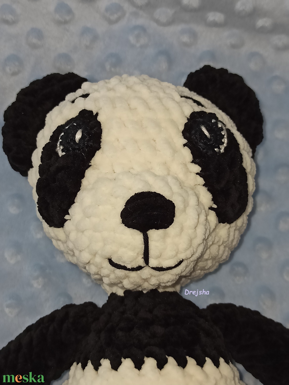 Plüss panda - játék & sport - plüssállat & játékfigura - maci - Meska.hu