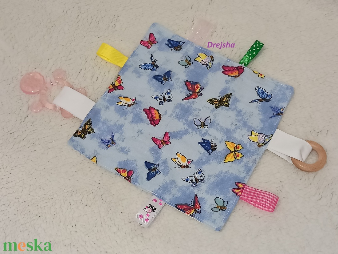 Lányos baba-szett - baba - mama - pelenkázó, babafürdető kellékek - pelenkázó szett - Meska.hu