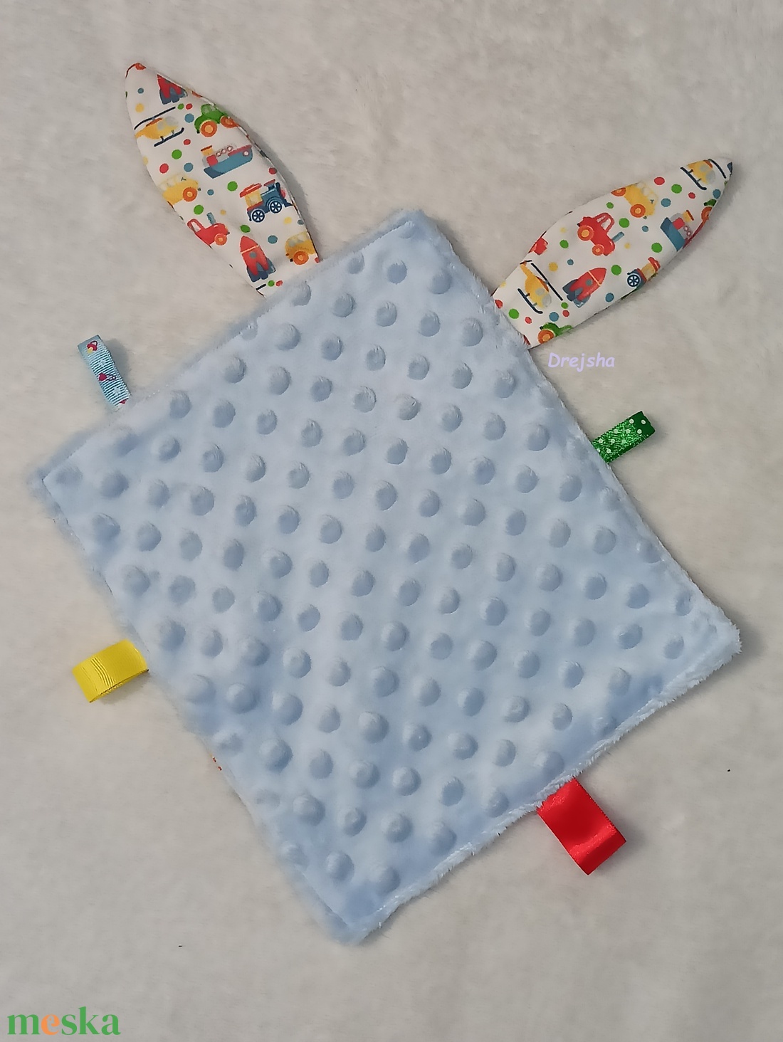 Fiús szundikendő - baba - mama - baba játékok - szundikendő, alvóka - Meska.hu