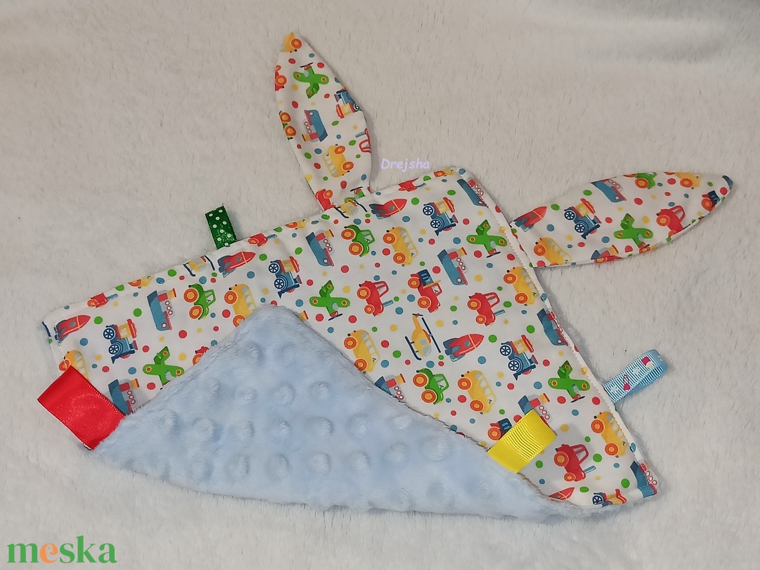 Fiús szundikendő - baba - mama - baba játékok - szundikendő, alvóka - Meska.hu