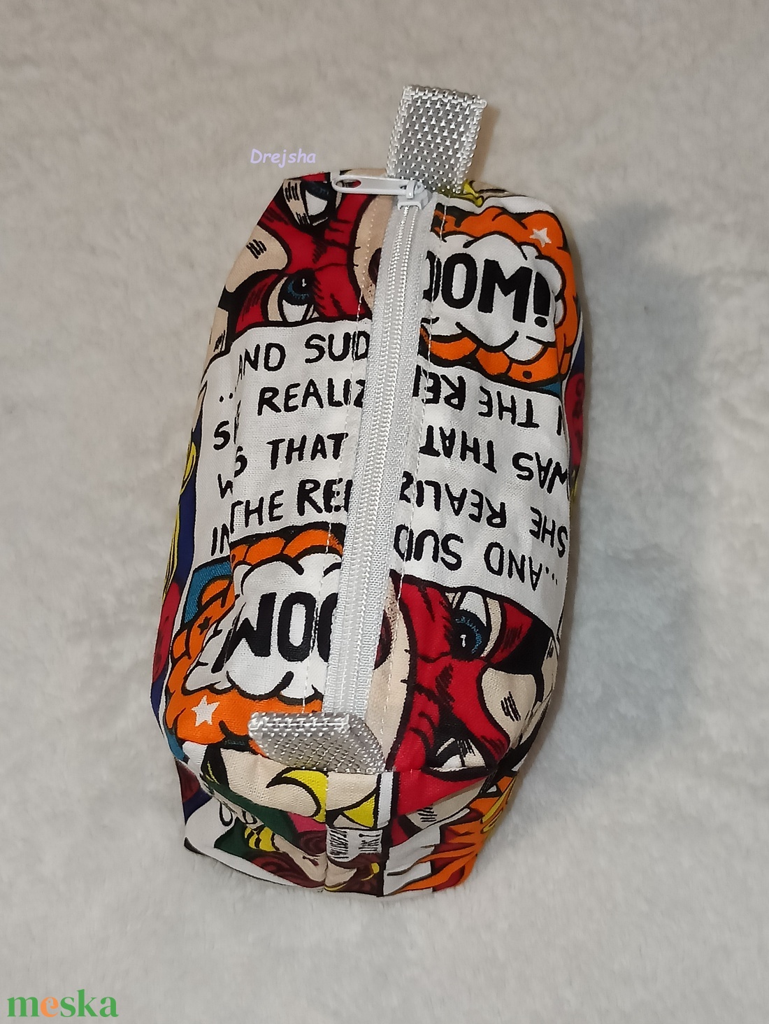 Képregény mintás neszesszer - táska & tok - neszesszer - Meska.hu