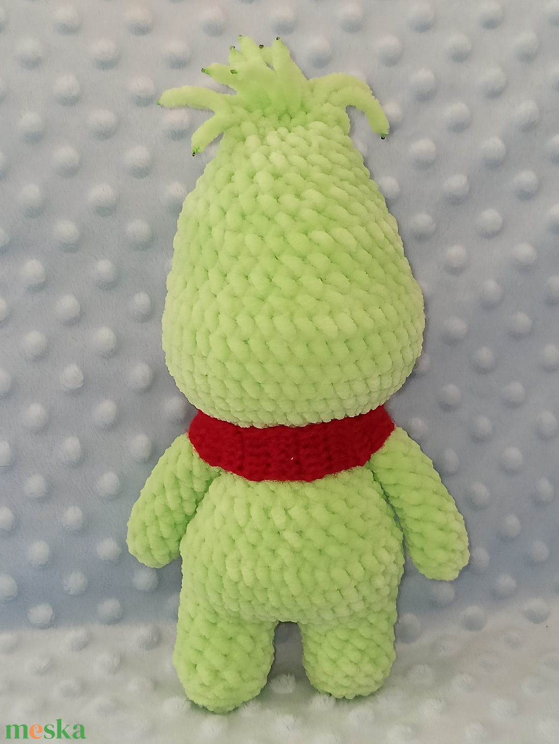 Horgolt plüss morcos Grincs (Grinch) - játék & sport - plüssállat & játékfigura - más figura - Meska.hu