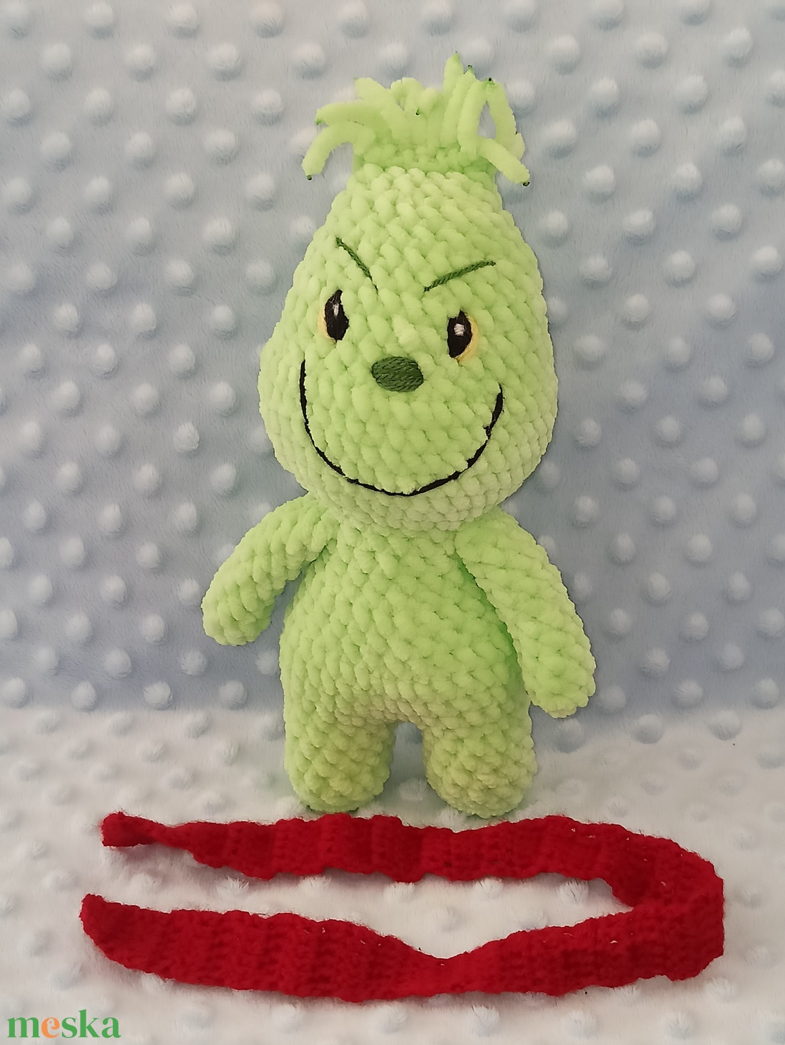 Horgolt plüss morcos Grincs (Grinch) - játék & sport - plüssállat & játékfigura - más figura - Meska.hu