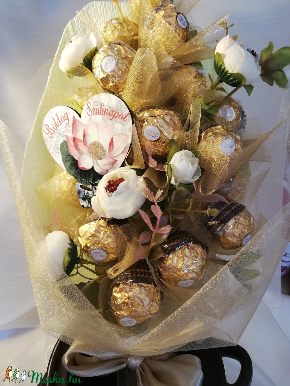 Ferrero Rocher csokicsokor  -  - Meska.hu