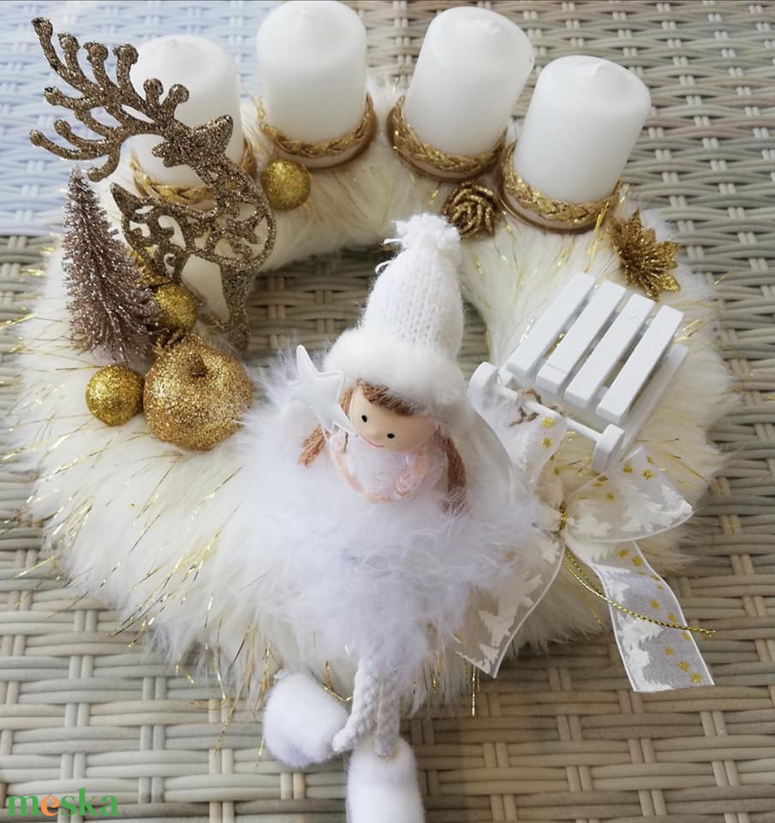 Adventi koszorú - karácsony - adventi díszek - adventi koszorú - Meska.hu Adventi koszorú - karácsony - adventi díszek - adventi koszorú - Meska.hu