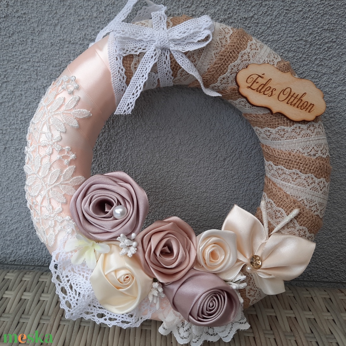 Tavaszi Ajtódísz - otthon & életmód - dekoráció - ajtó- és ablak dekoráció - ajtódísz & kopogtató - Meska.hu