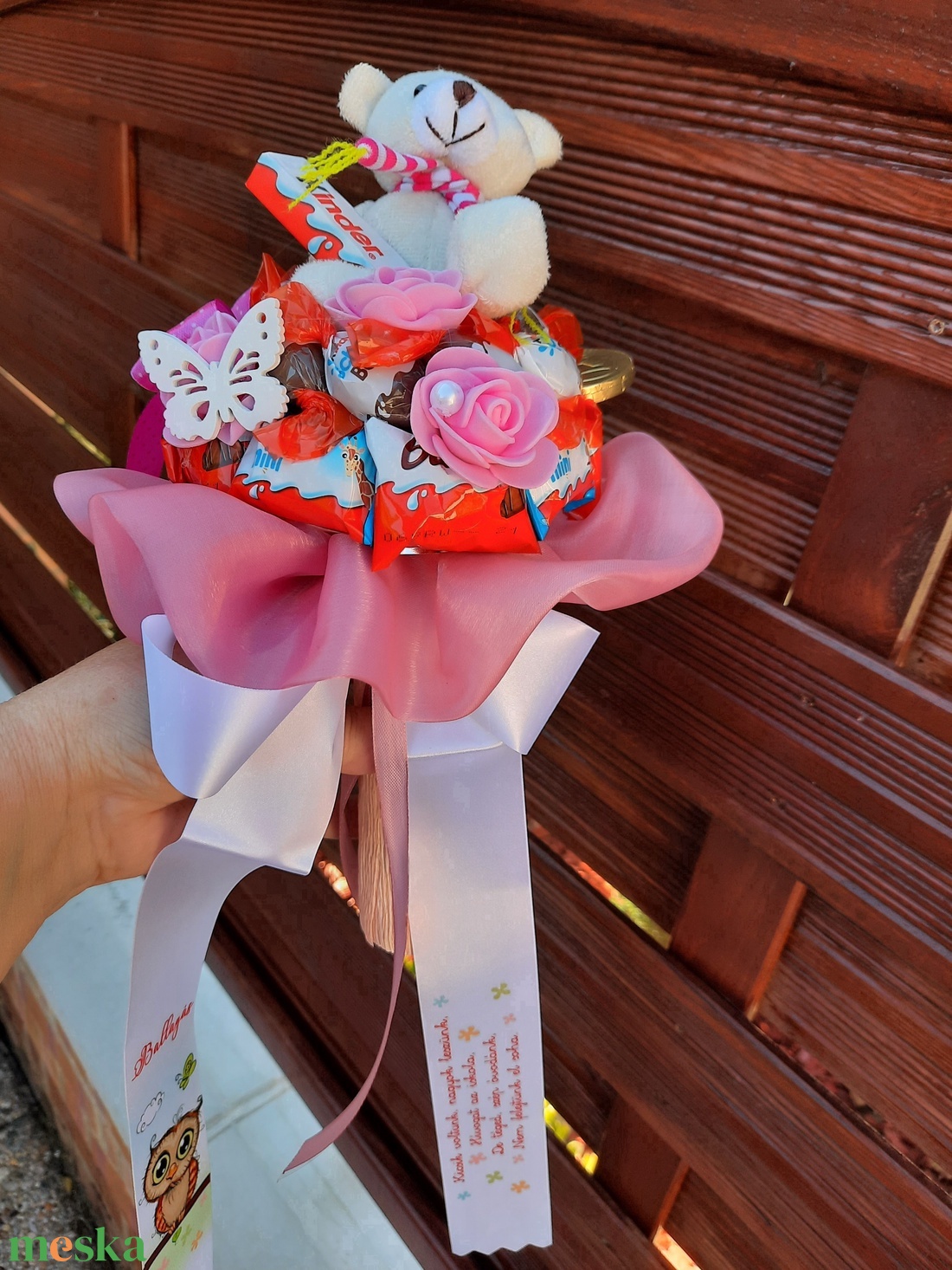 Kinder csokor ovis ballagásra - otthon & életmód - dekoráció - virágdísz és tartó - csokor & virágdísz - Meska.hu Kinder csokor ovis ballagásra - otthon & életmód - dekoráció - virágdísz és tartó - csokor & virágdísz - Meska.hu