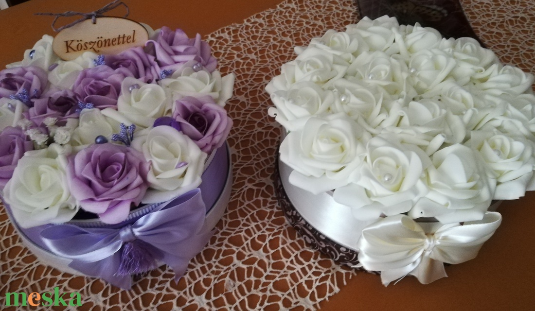 Viragbox 20cm - esküvő - emlék & ajándék - doboz - Meska.hu Viragbox 20cm - esküvő - emlék & ajándék - doboz - Meska.hu