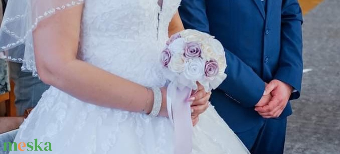 Mályva,ekrü,fehér színű örökcsokor - esküvő - menyasszonyi- és dobócsokor - Meska.hu Mályva,ekrü,fehér színű örökcsokor - esküvő - menyasszonyi- és dobócsokor - Meska.hu