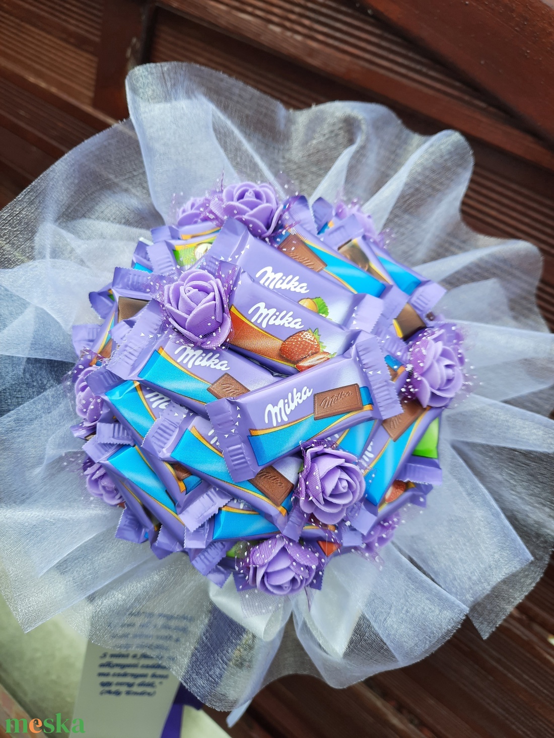Milka csokor ballagásra - otthon & életmód - dekoráció - virágdísz és tartó - csokor & virágdísz - Meska.hu Milka csokor ballagásra - otthon & életmód - dekoráció - virágdísz és tartó - csokor & virágdísz - Meska.hu