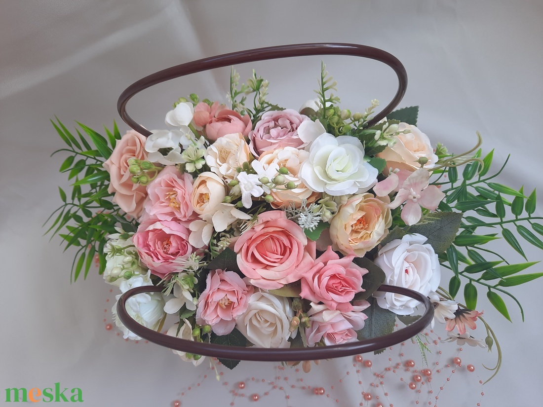 Virágtáska - otthon & életmód - dekoráció - asztal és polc dekoráció - asztaldísz - Meska.hu