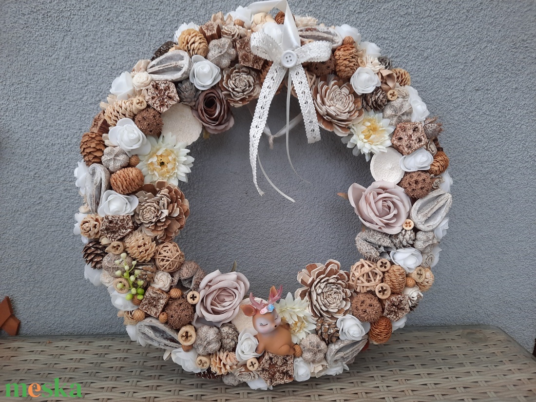 Ajtódísz 40 cm - otthon & életmód - dekoráció - ajtó- és ablak dekoráció - ajtódísz & kopogtató - Meska.hu Ajtódísz 40 cm - otthon & életmód - dekoráció - ajtó- és ablak dekoráció - ajtódísz & kopogtató - Meska.hu