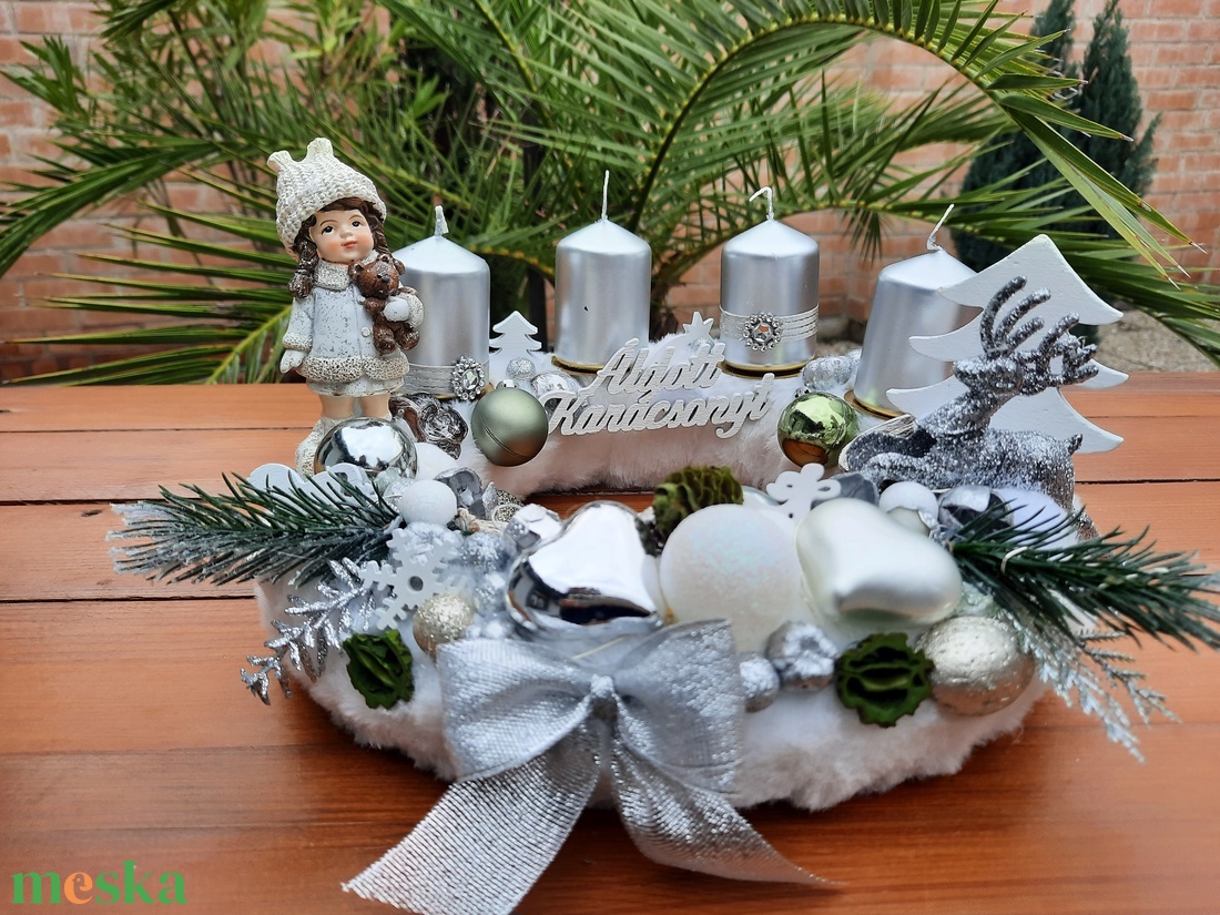 Adventi koszorú - karácsony - karácsonyi lakásdekoráció - ünnepi asztaldekoráció - Meska.hu Adventi koszorú - karácsony - karácsonyi lakásdekoráció - ünnepi asztaldekoráció - Meska.hu