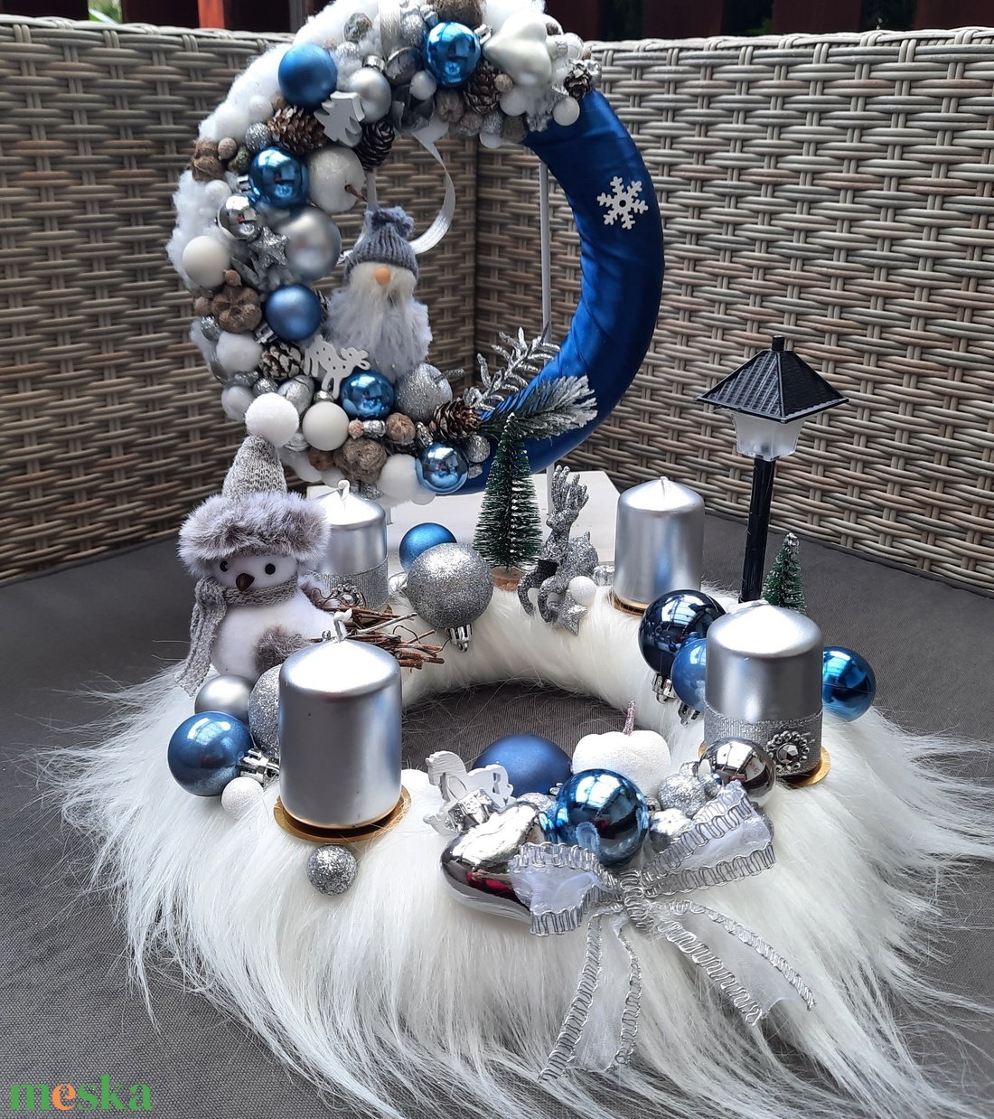 Adventi koszorú és ajtódísz - karácsony - adventi díszek - adventi koszorú - Meska.hu Adventi koszorú és ajtódísz - karácsony - adventi díszek - adventi koszorú - Meska.hu
