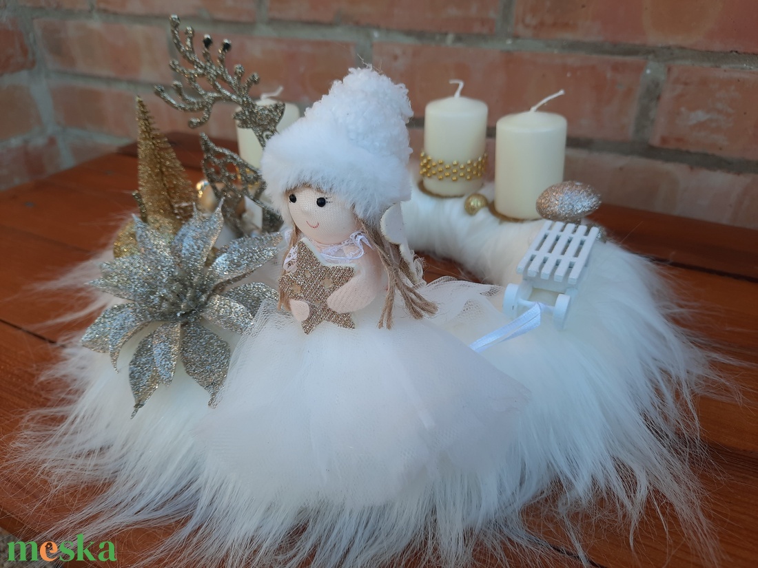 Adventi koszorú - karácsony - adventi díszek - adventi koszorú - Meska.hu