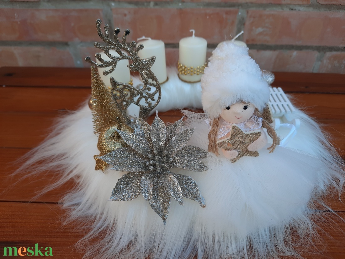 Adventi koszorú - karácsony - adventi díszek - adventi koszorú - Meska.hu