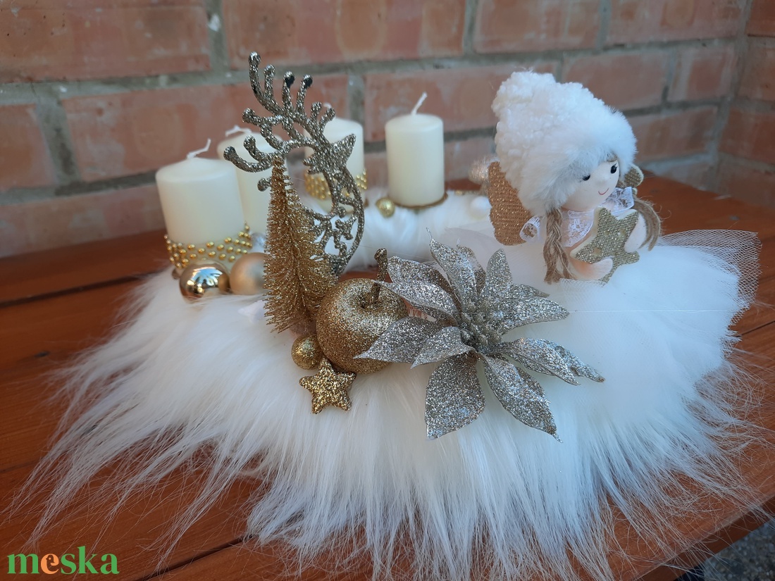 Adventi koszorú - karácsony - adventi díszek - adventi koszorú - Meska.hu